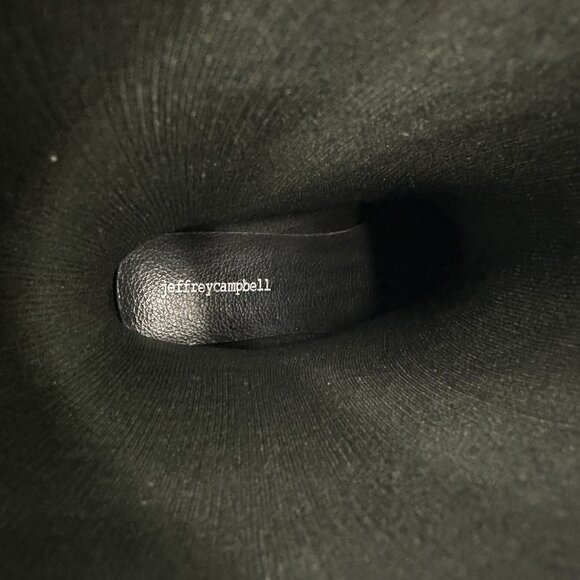 Jeffrey Campbell Drench Cap Toe Green Rubber Heel Rain Boots Women's Size 10 New - Picture 8 of 11